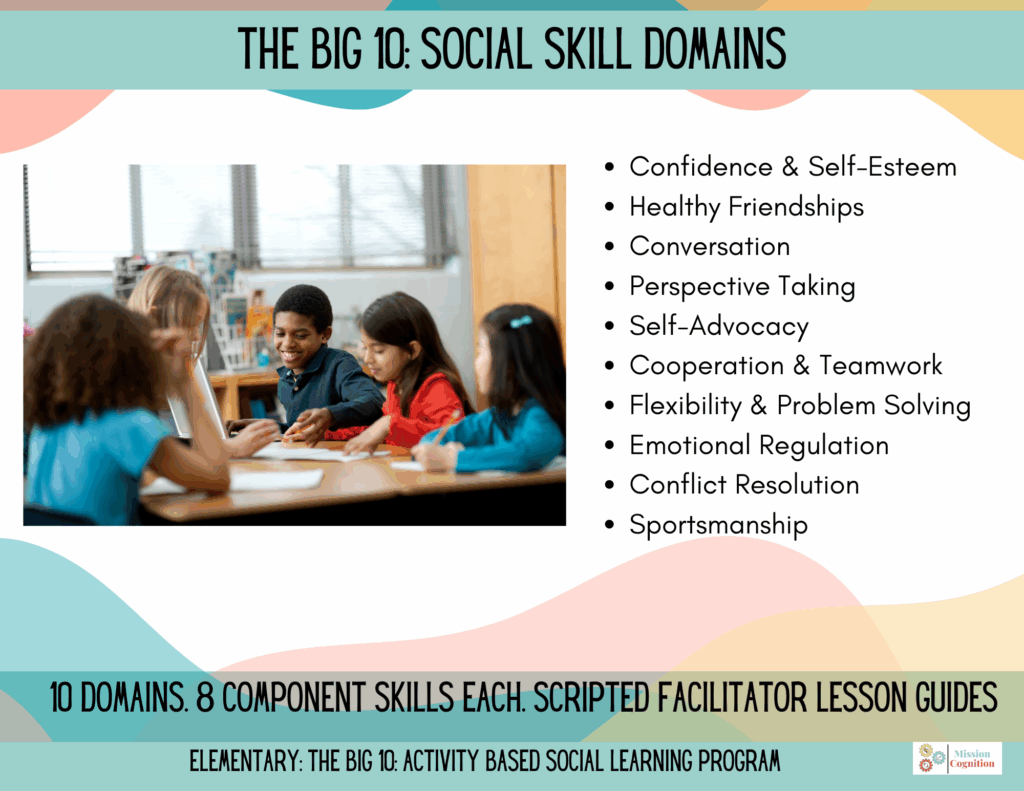 The Big 10: Elementary Social Learning Program - Mission Cognition