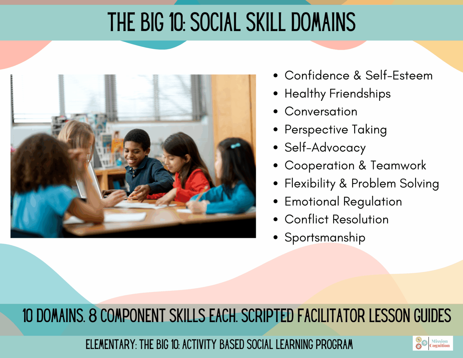 The Big 10: Elementary Social Learning Program - Mission Cognition