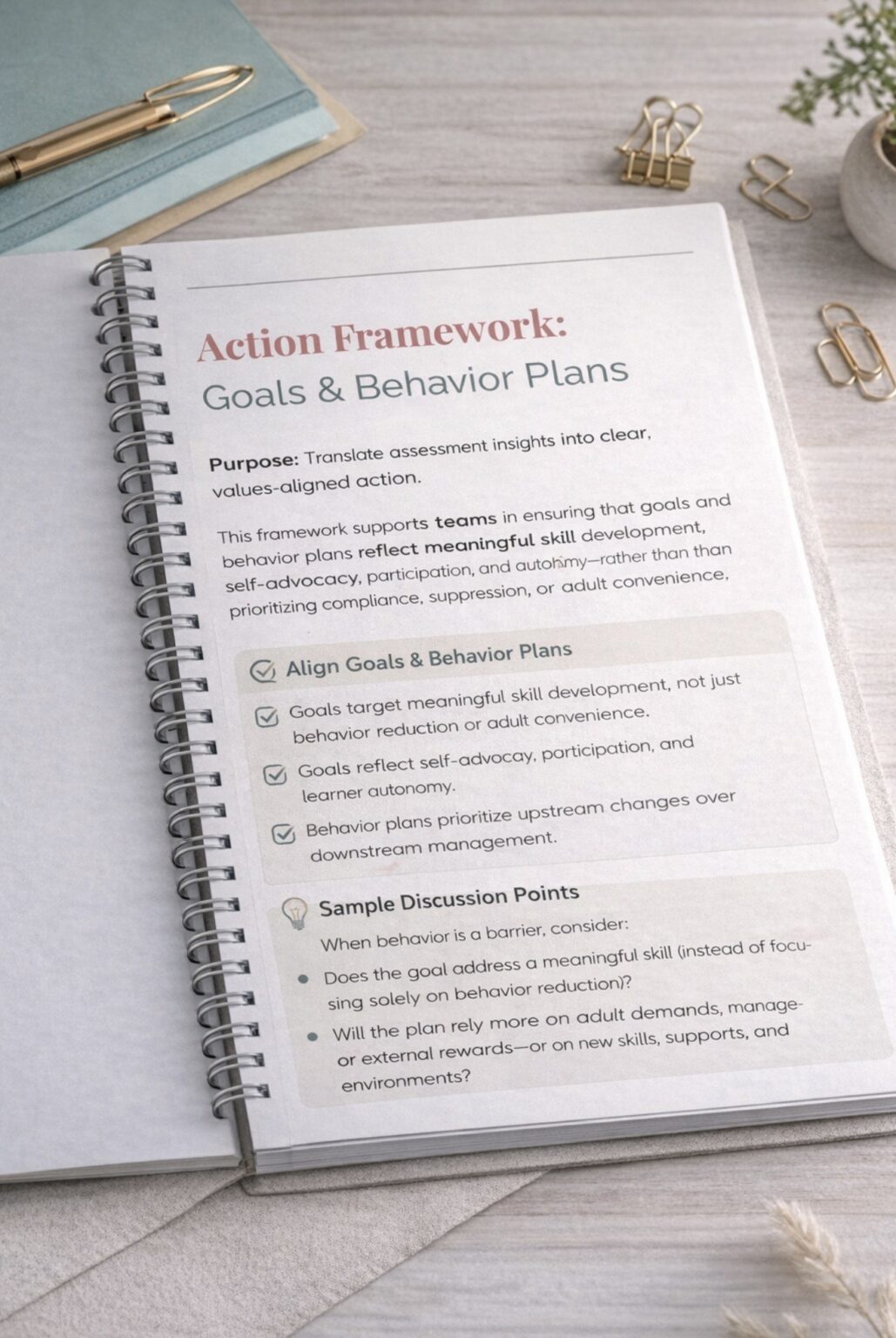 Program Toolkit Program Toolkit: Values in Action Framework - Mission Cognition
